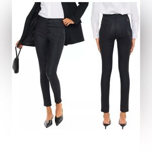 Kancan High Rise Faux Leather Ankle Skinny Pants Women’s Size 11/29